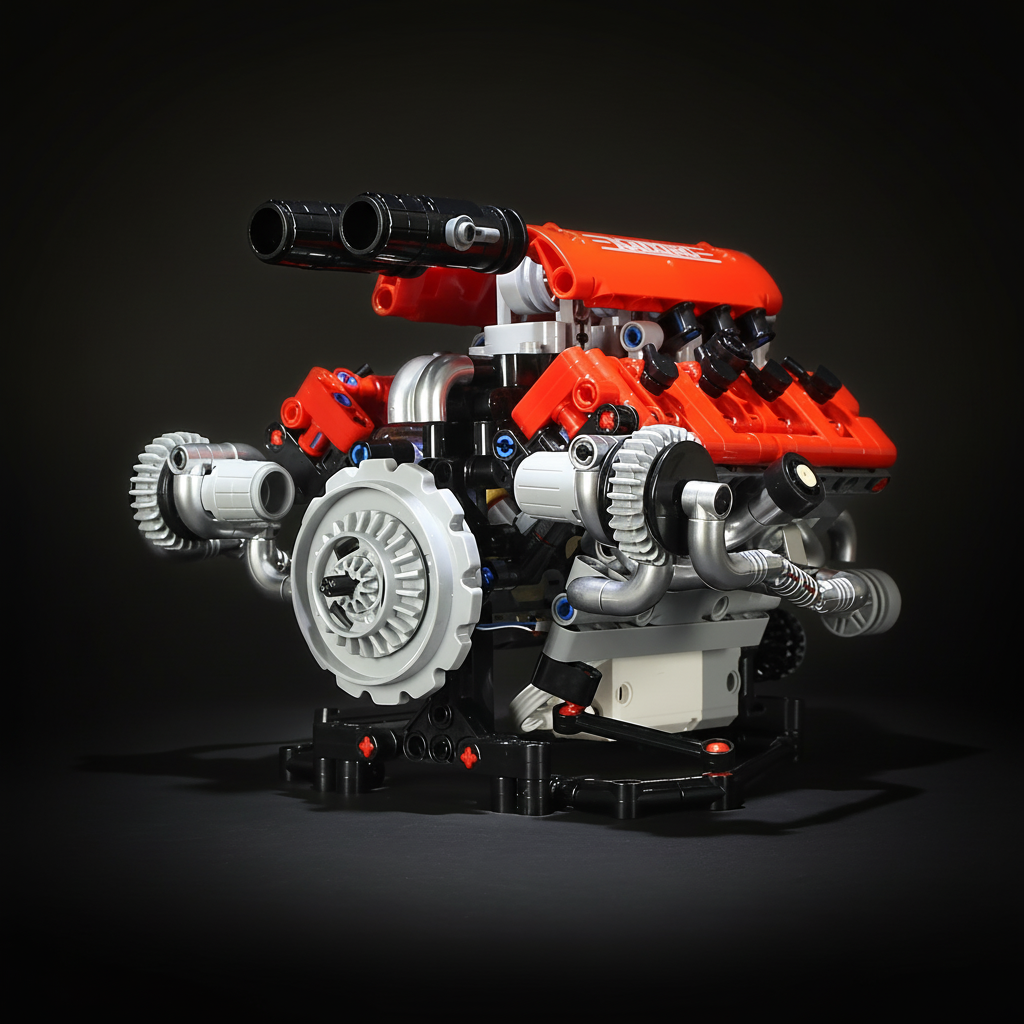 Tech-Turbo V8 (653 peças)