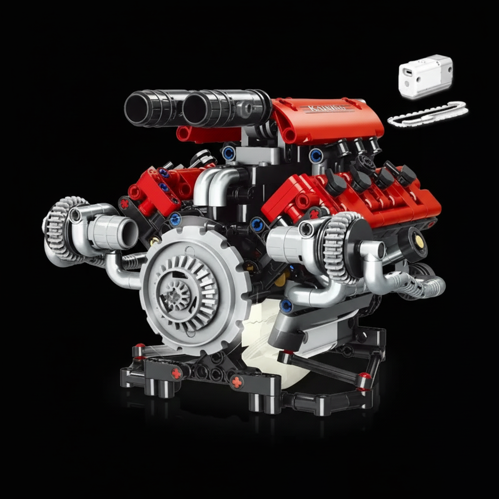 Tech-Turbo V8 (653 peças)