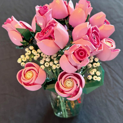 Buquê Rosa Eterno (789 peças)
