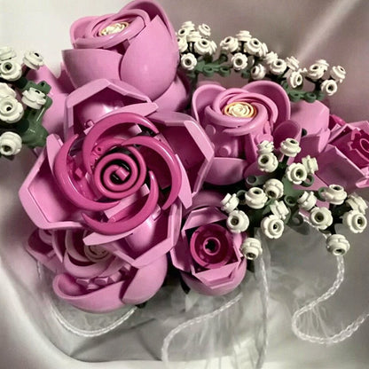 Buquê Rosa Eterno (789 peças)