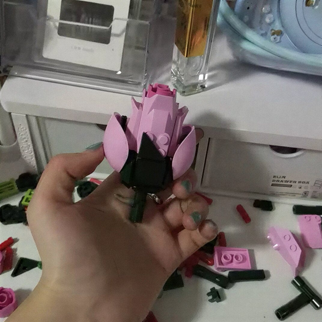 Buquê Rosa Eterno (789 peças)