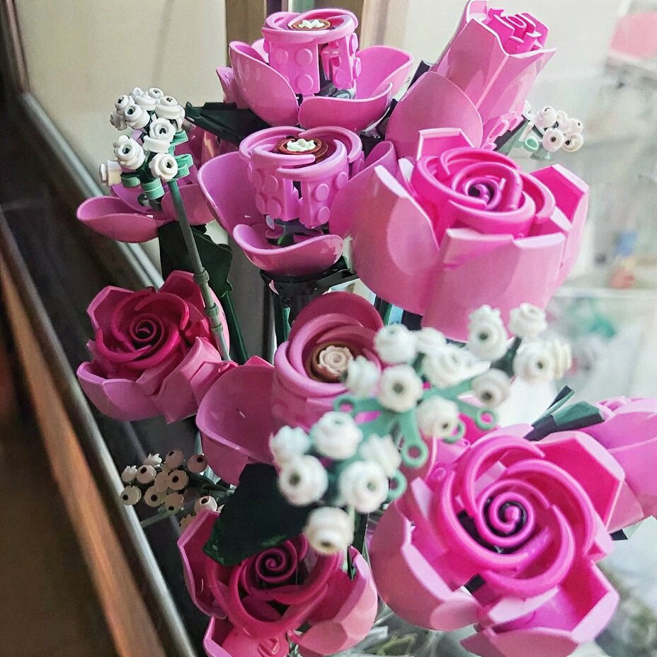 Buquê Rosa Eterno (789 peças)