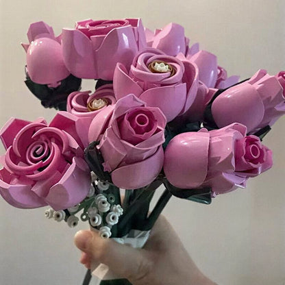 Buquê Rosa Eterno (789 peças)