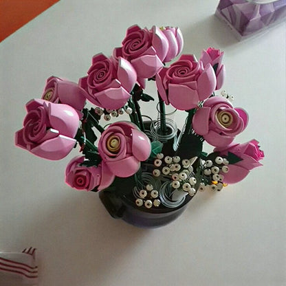 Buquê Rosa Eterno (789 peças)