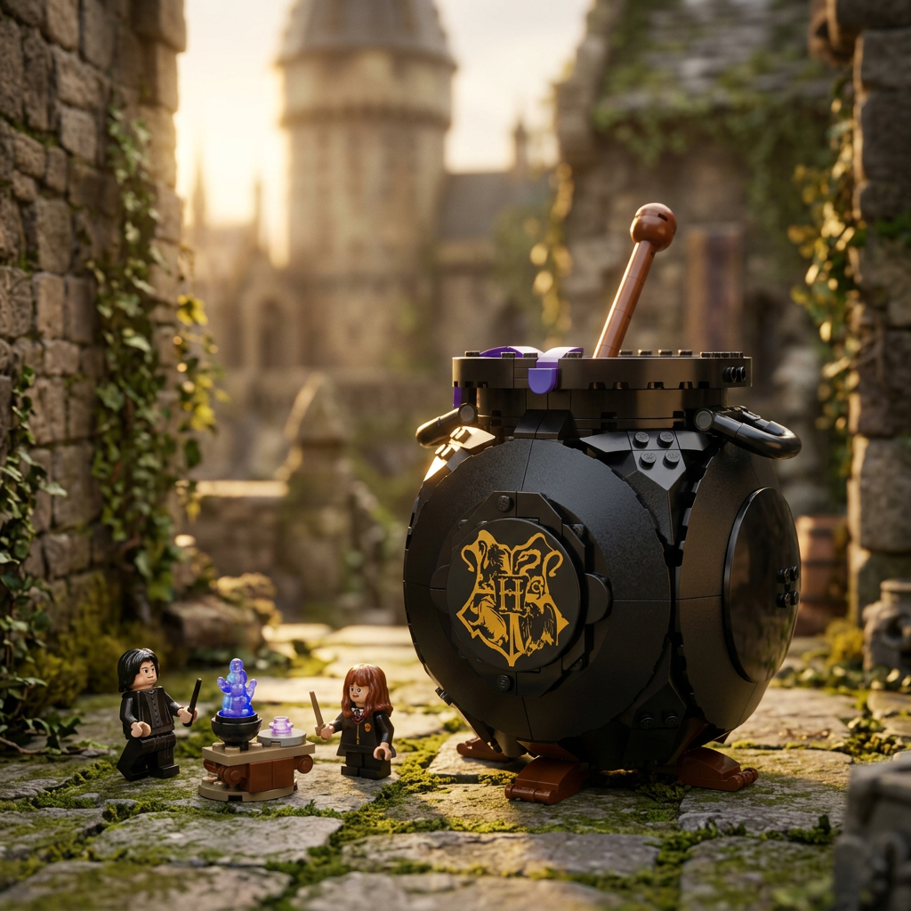 Harry Potter - Caldeirão: Aula de Poções Secreta (652 peças)