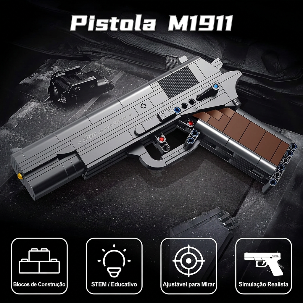 Pistola M1911 (333 peças)