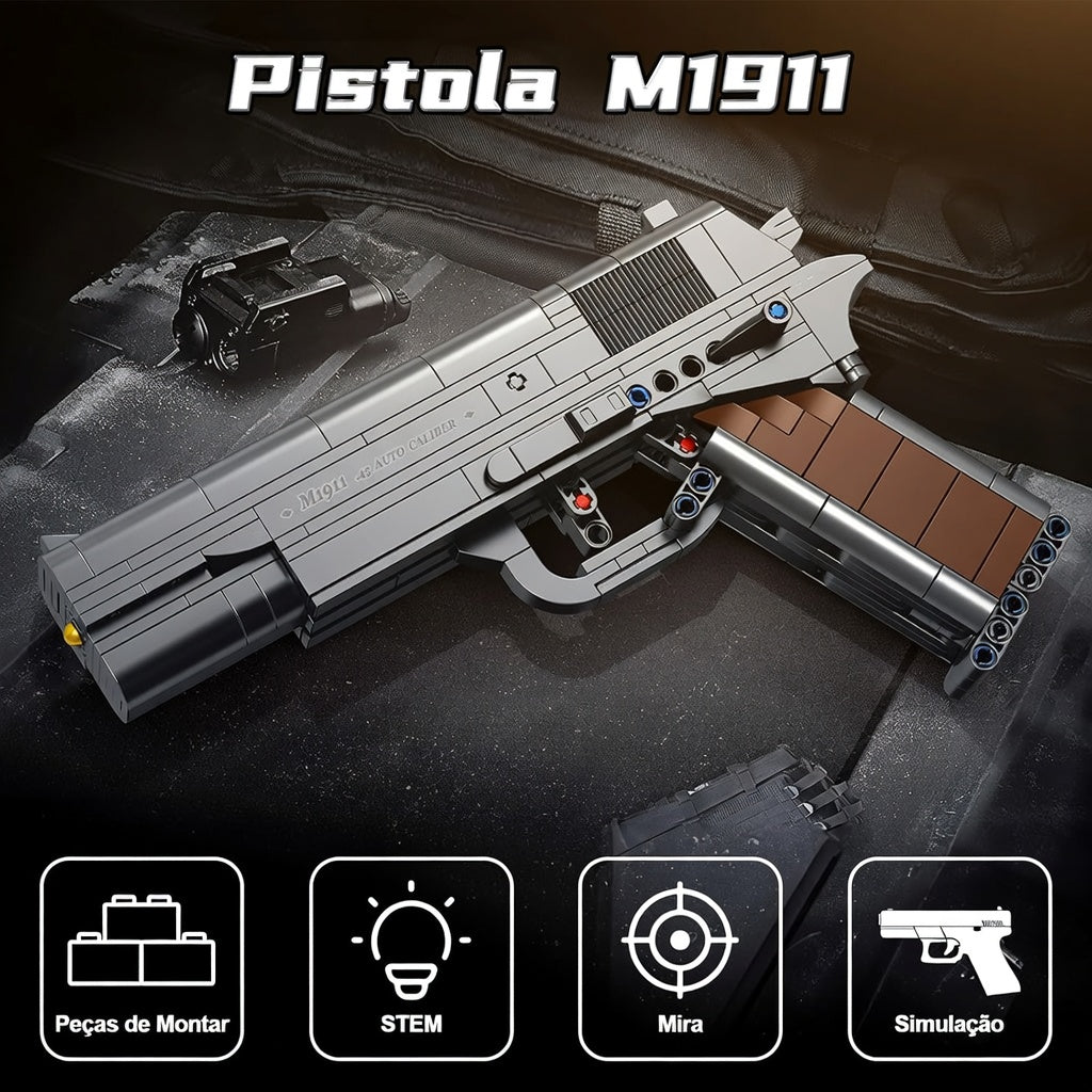 Pistola M1911 (333 peças)