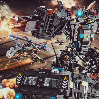 Helicóptero, Transformers e Caminhão (51 Brinquedos em 3) - Brics Craft