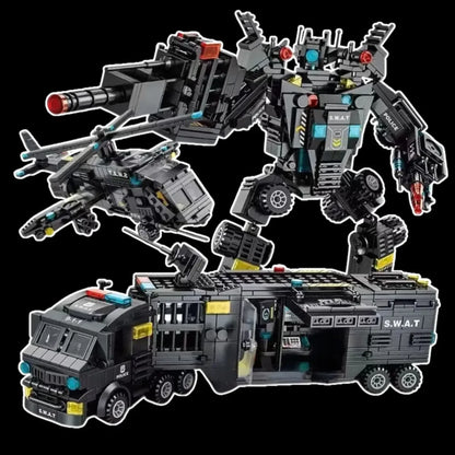 Helicóptero, Transformers e Caminhão (51 Brinquedos em 3) - Brics Craft