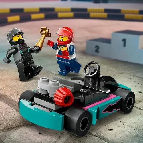 Karts + Pilotos de Corrida (99 pçs) - Brics Craft