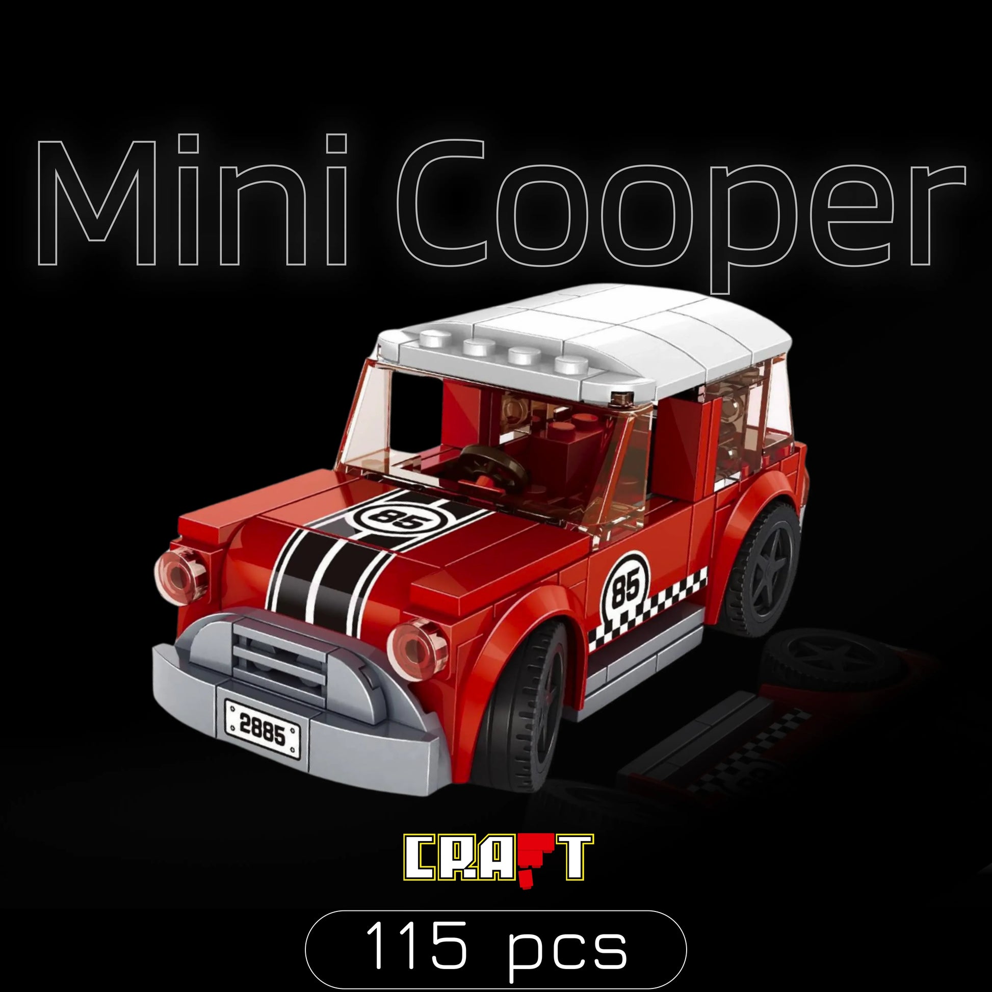 Mini Cooper (115 pçs) - Brics Craft