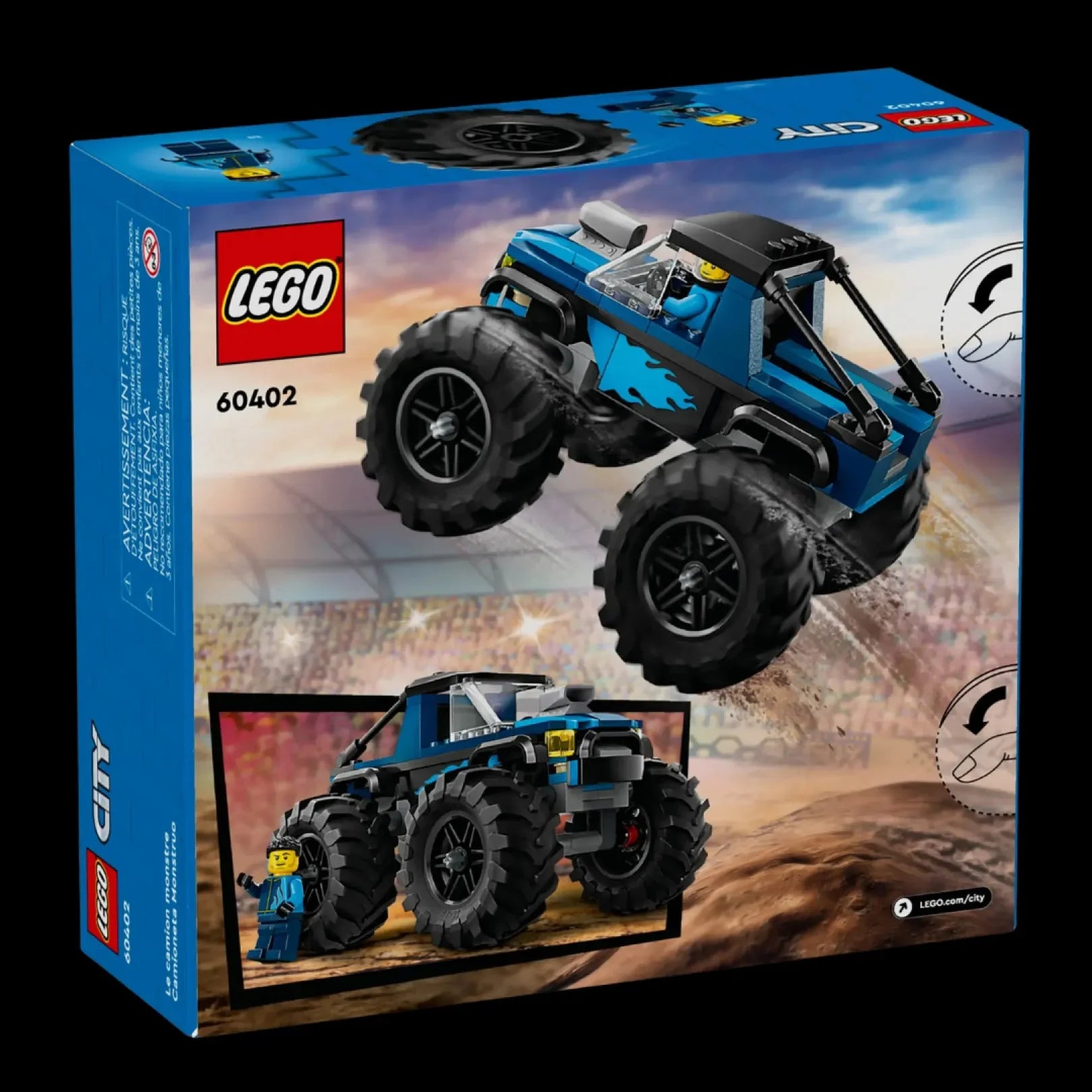 Monster Truck Azul (148 pçs) - Brics Craft