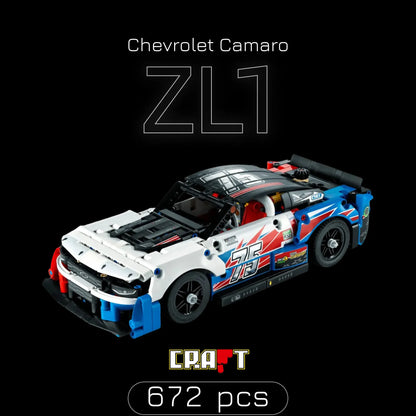 NASCAR Camaro ZL1 (672 pçs) - Brics Craft