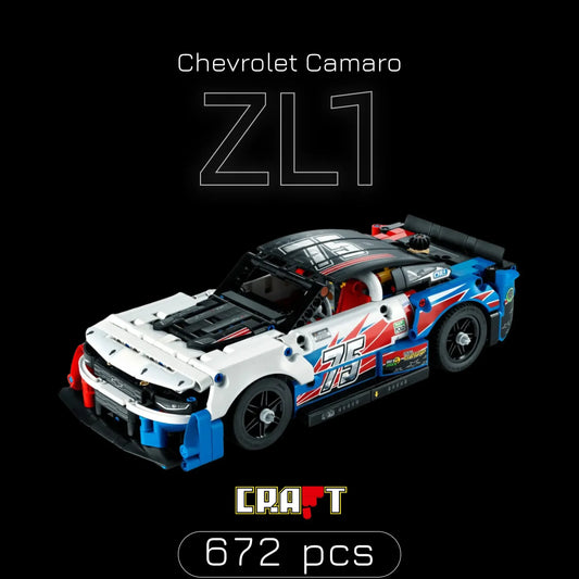 NASCAR Camaro ZL1 (672 pçs) - Brics Craft
