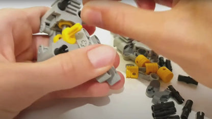 (76% OFF) Porsche 911 RSR com Motor Boxer de 6 Cilindros (1580 peças)