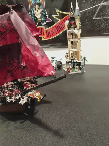 Piratas do Caribe - Vingança da Rainha Ana (1097 peças)