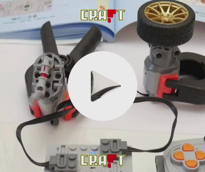 (76% OFF) Porsche 911 RSR com Motor Boxer de 6 Cilindros (1580 peças)