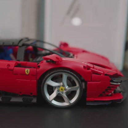 Ferrari Daytona SP3 Vermelha (3778 peças)