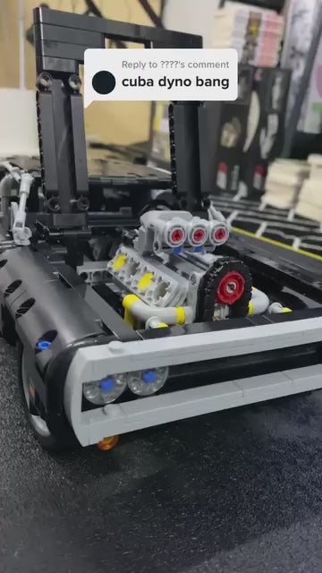 Dodge Charger 1970 - Velozes e Furiosos (1077 peças)