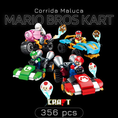 Mario Bros Kart - Corrida Maluca (356 peças)