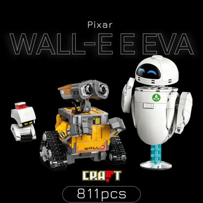 (32% OFF) Wall-E e Eva (811 peças)