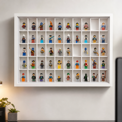 Expositor de Acrílico - 50 Minifiguras