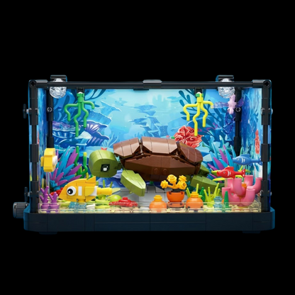 Aquário Iluminado: Tartaruga (753 peças)