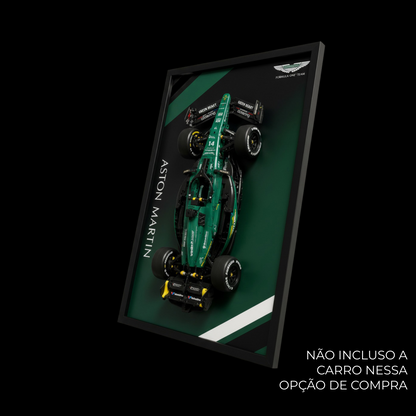 Quadro de Acrílico para Fórmula 1 Aston Martin AMR24
