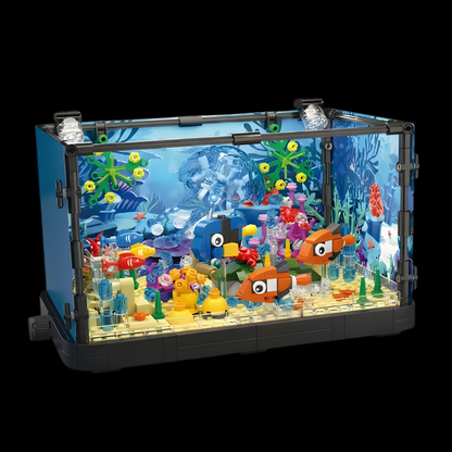 Aquário Tropical: Corais Iluminados (725 peças)