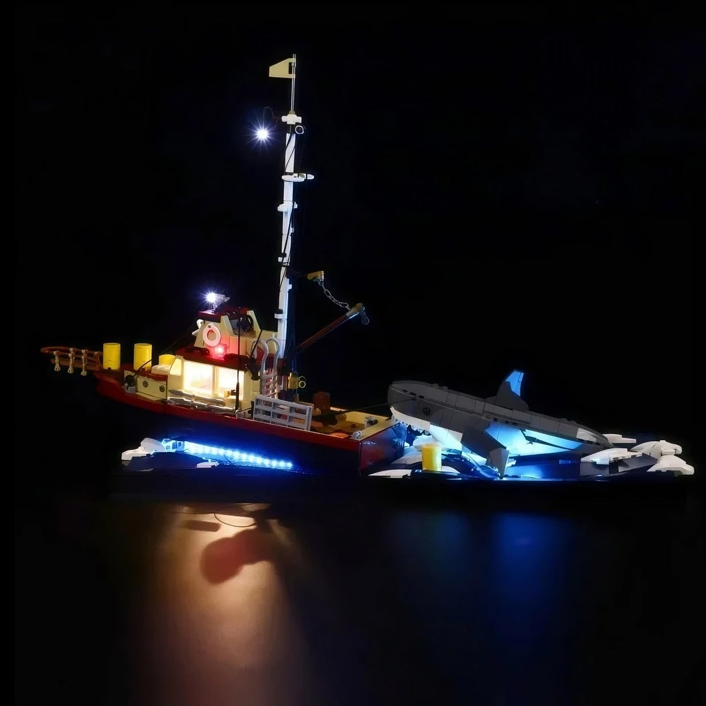 Iluminação para Tubarão - Filme