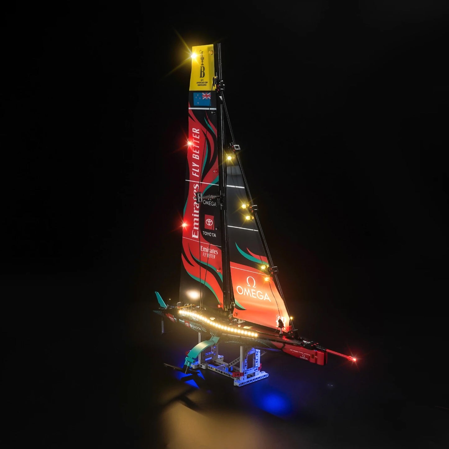 Iluminação para Veleiro Emirates - Time Nova Zelândia AC75