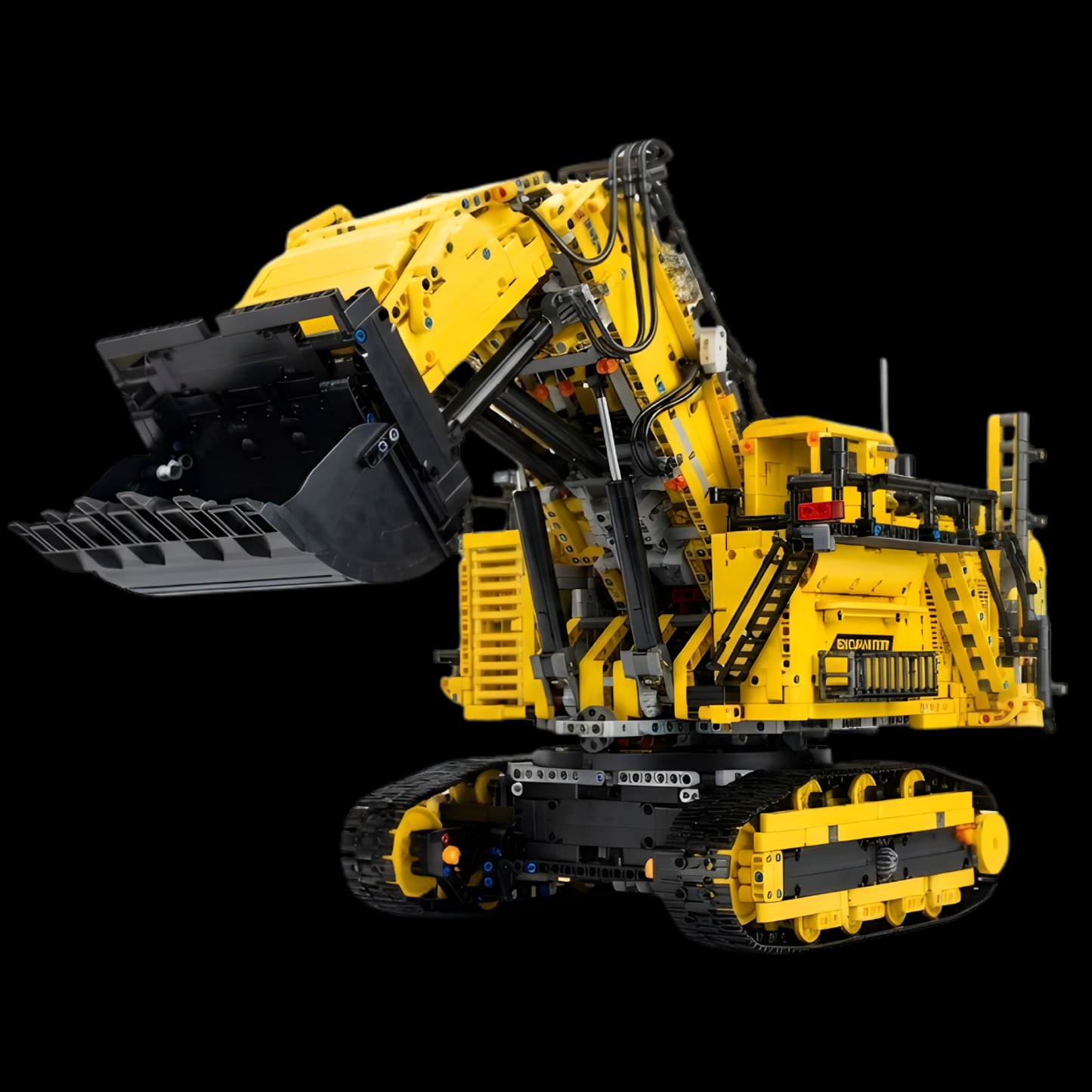 Escavadeira - Liebherr R 9800 Amarela (4767 peças)