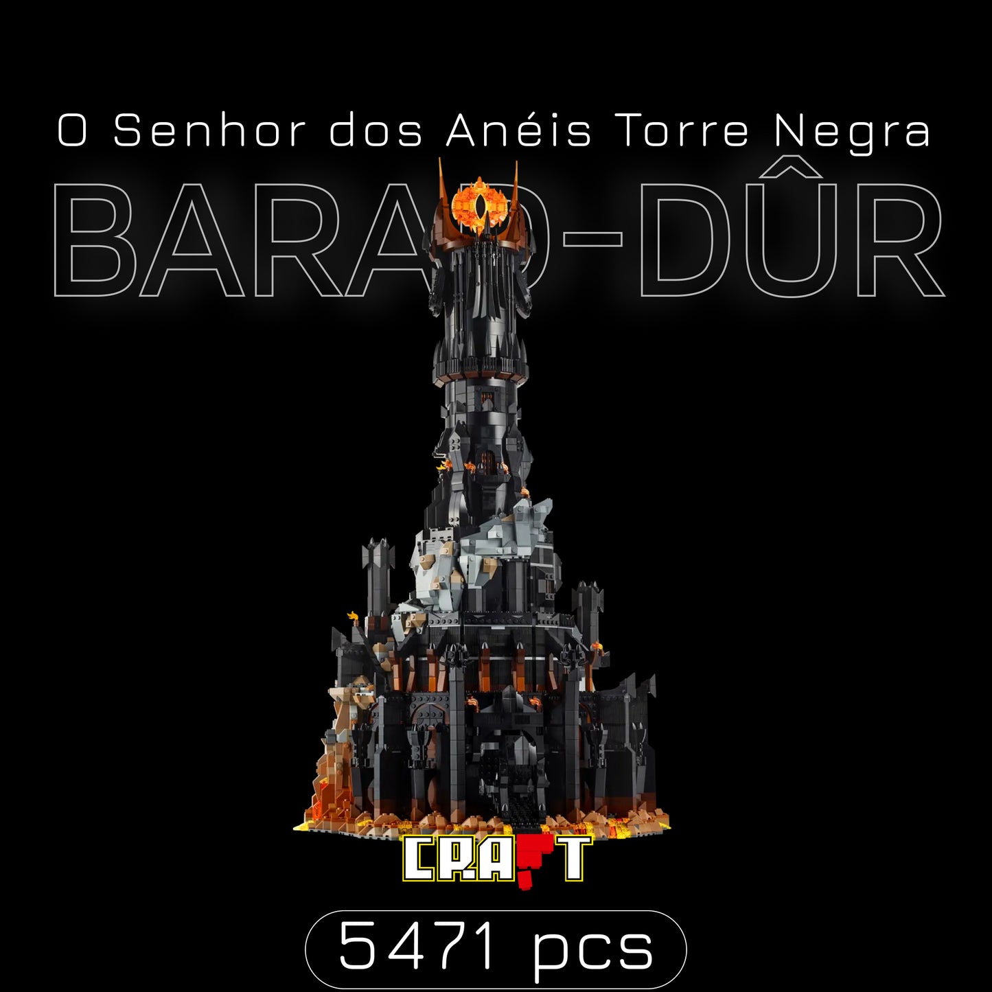 O Senhor dos Anéis - Barad-dûr (5471 peças)