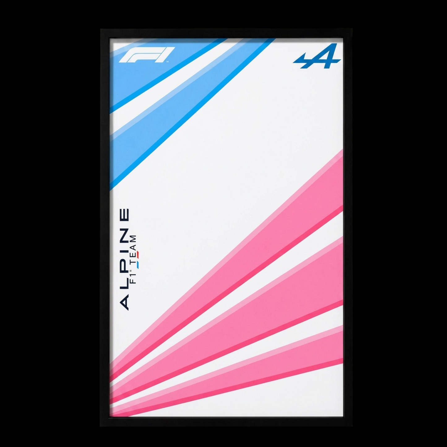 Quadro de Acrílico para Fórmula 1 Alpine A524