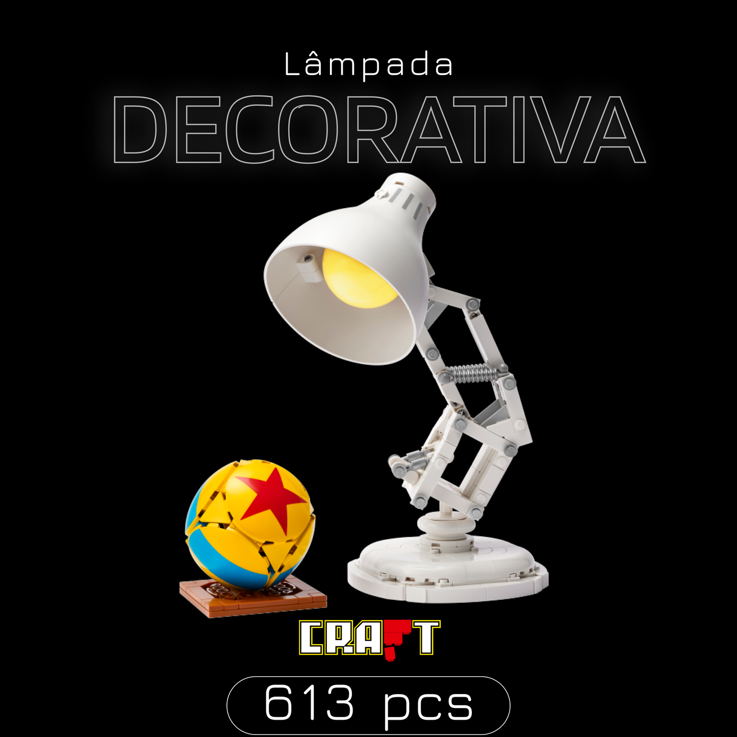 Lâmpada Decorativa (613 peças)