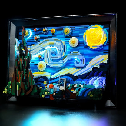 Iluminação para Van Gogh - A Noite Estrelada