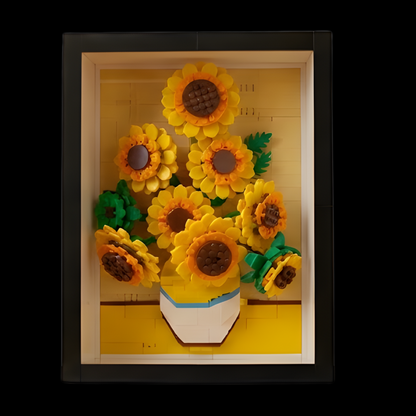 O Museu: Os Girassóis de Van Gogh (1118 micro-peças)