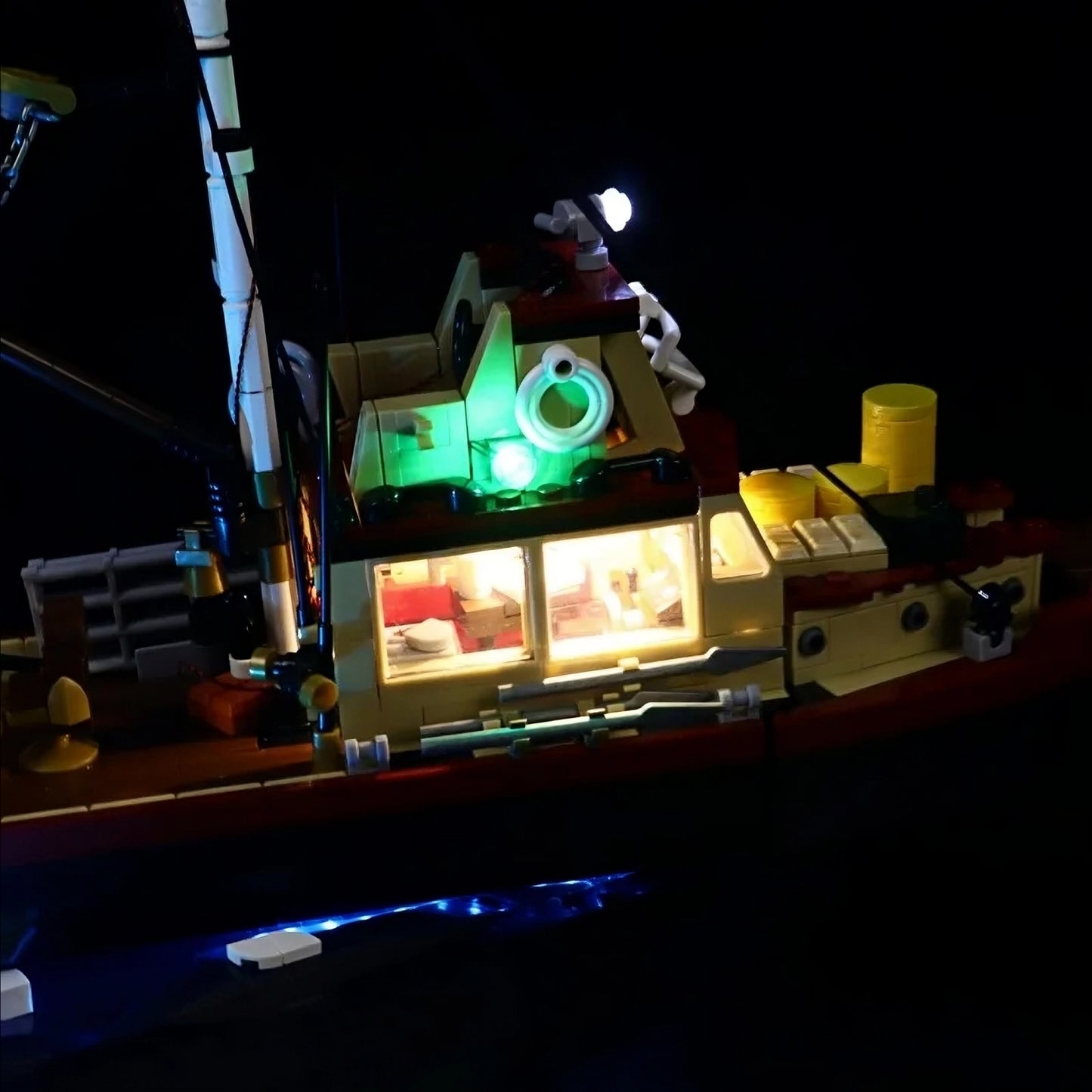 Iluminação para Tubarão - Filme