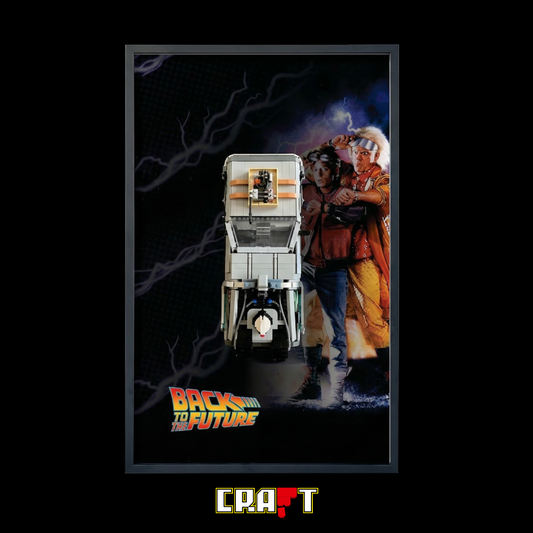Quadro DeLorean - De Volta para o Futuro