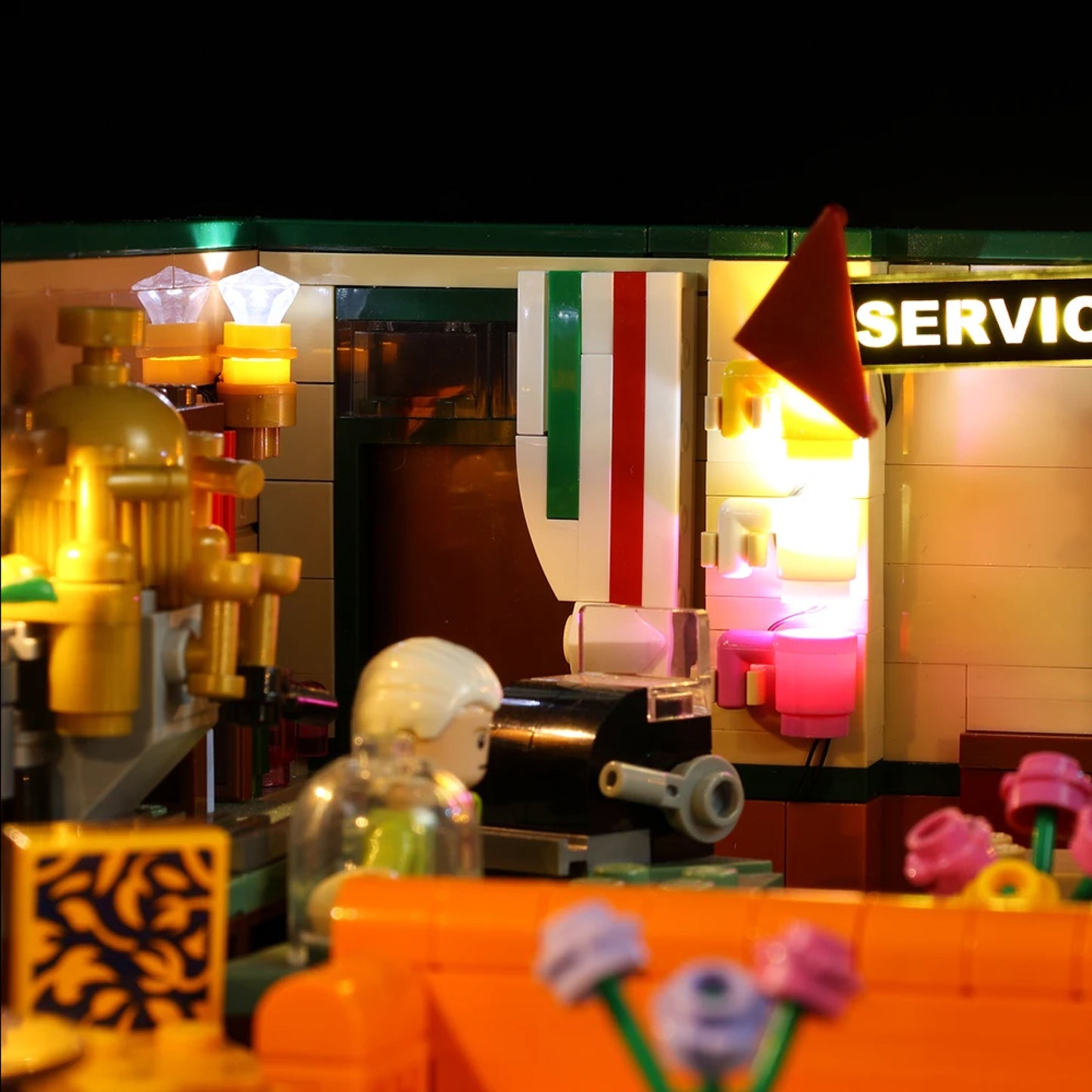 Iluminação para Central Perk - Friends