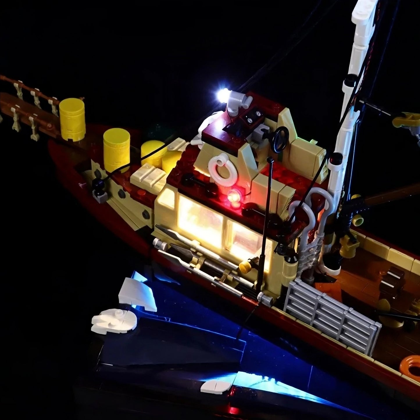 Iluminação para Tubarão - Filme