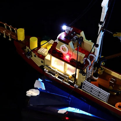 Iluminação para Tubarão - Filme