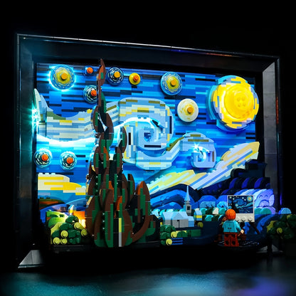 Iluminação para Van Gogh - A Noite Estrelada