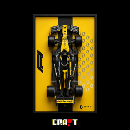 Quadro de Acrílico para F1 Renault