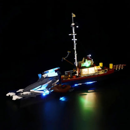 Iluminação para Tubarão - Filme