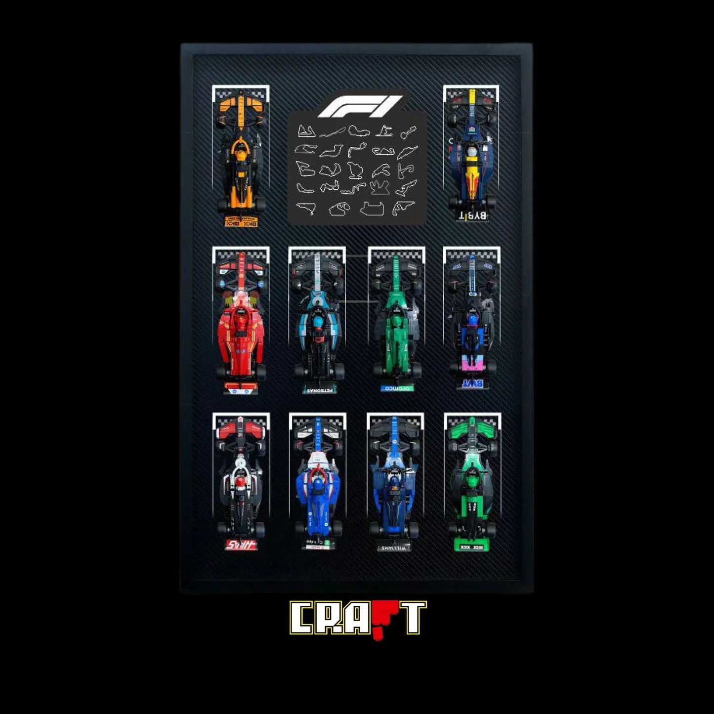 Quadro de Fibra de Carbono - Mini F1