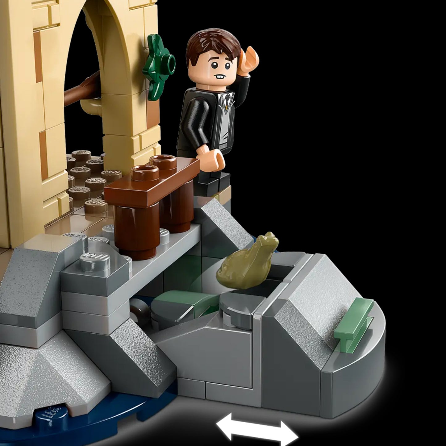 Casa de Barco - Castelo de Hogwarts (350 peças)