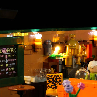 Iluminação para Central Perk - Friends