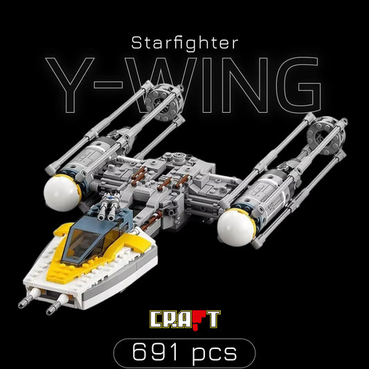 Y-Wing Starfighter (691 peças)