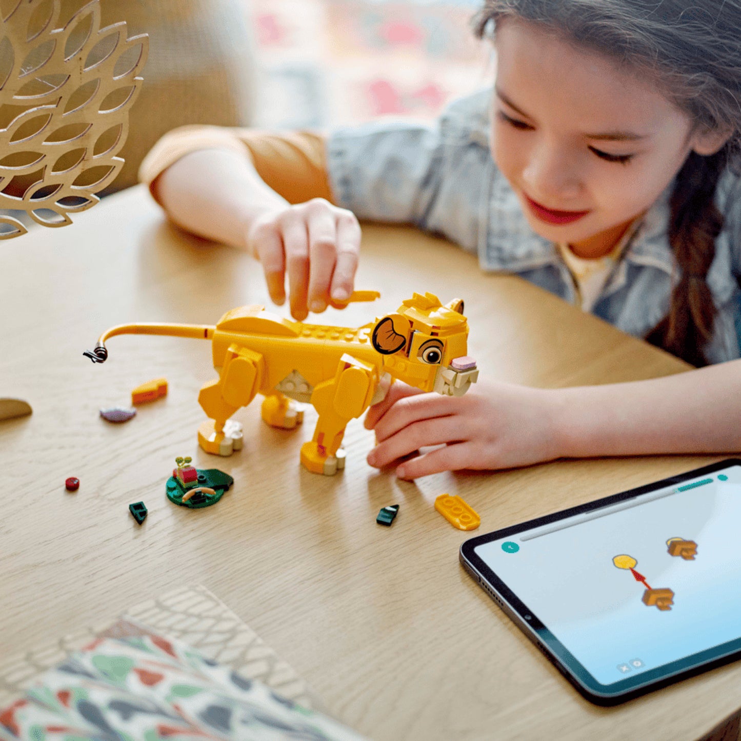 Simba, o Filhote do Rei Leão (222 peças)